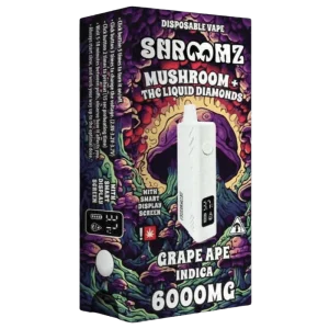 SHROOMZ THC LIQUID DIAMOND MUSHROOM 6000MG DISPOSABLE