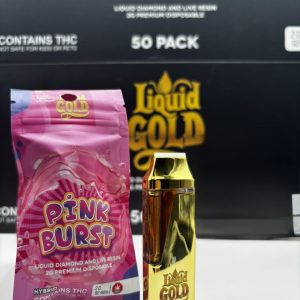 LIQUID GOLD DISPOSABLE 2G LIQUID DIAMOND & LIVE RESIN