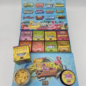 WHOLEMELTS EXTRACTS SUMMER EDITION LIVE RESIN WAX CONCENTRATES