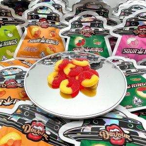 DEVOUR SOUR RINGS 1500MG EDIBLES